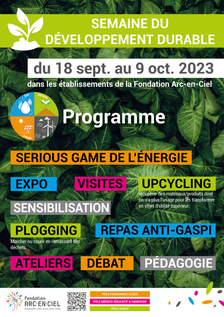 Affiche Semaine du Developpement Durable 2023